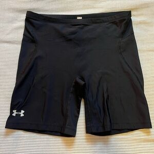 under armour biker shorts